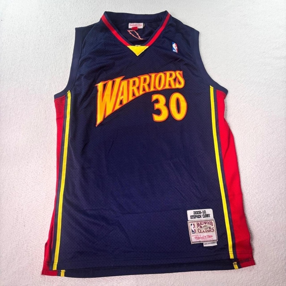 Mitchell & Ness Golden State Warriors Stephen Curry Jersey XXL Hardwood Classics